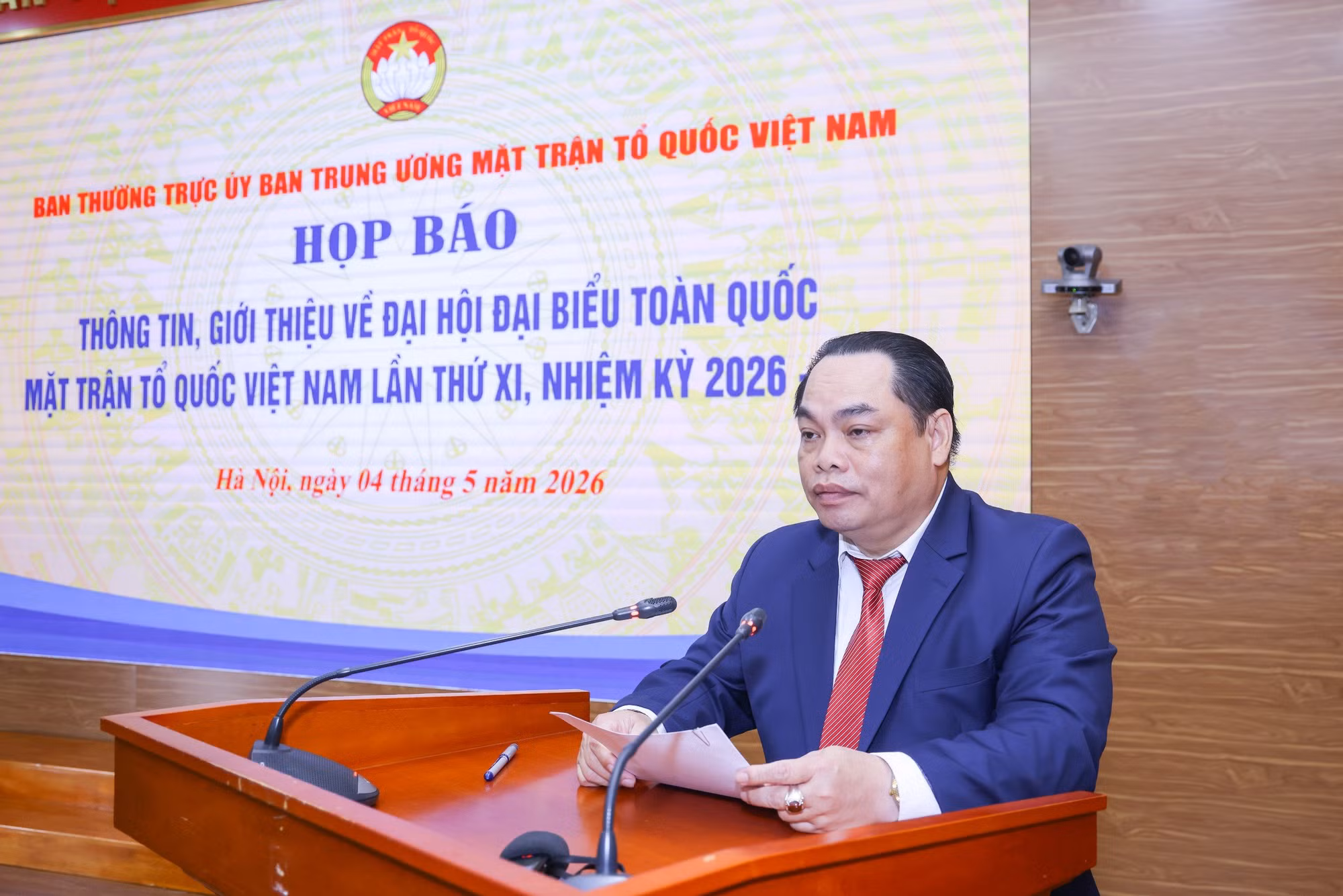 1.138 đại biểu chính thức dự Đại hội đại biểu toàn quốc Mặt trận Tổ quốc Việt Nam lần thứ XI -0