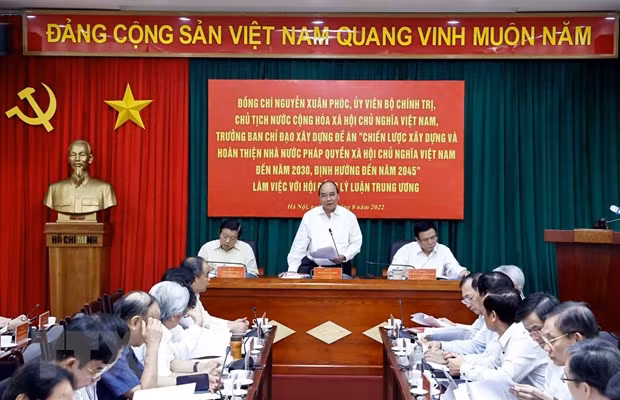 ​Thống nhất cao trong xây dựng Đề án về Nhà nước pháp quyền -0