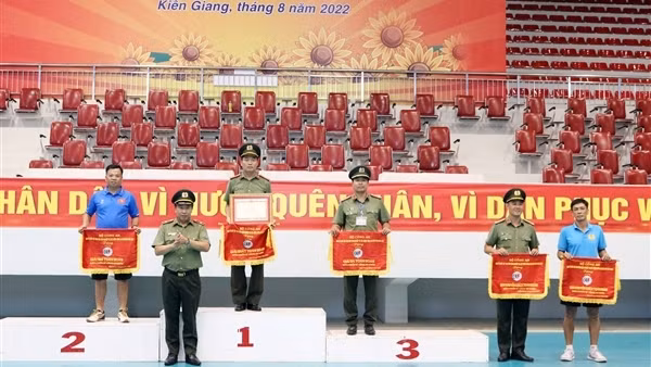 Bế mạc Hội thao ứng dụng nghiệp vụ lực lượng CAND năm 2022