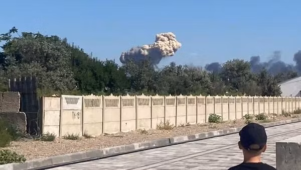 Quan chức Nga thông báo nguyên nhân vụ nổ trong căn cứ ở Crimea