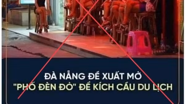 Bị xử phạt vì tung tin Đà Nẵng đề xuất mở "Phố đèn đỏ”