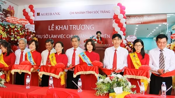 Khai trương trụ sở làm việc Agribank Chi nhánh Ba Xuyên – Sóc Trăng