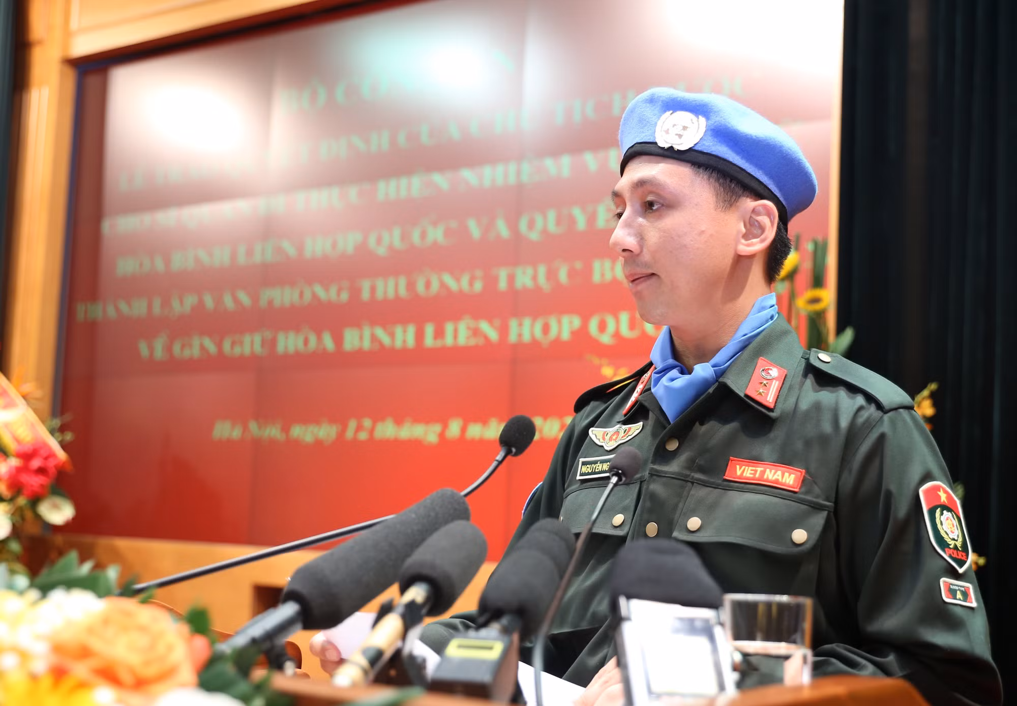Công bố Quyết định thành lập Văn phòng Thường trực Bộ Công an về gìn giữ hòa bình Liên hợp quốc. -0