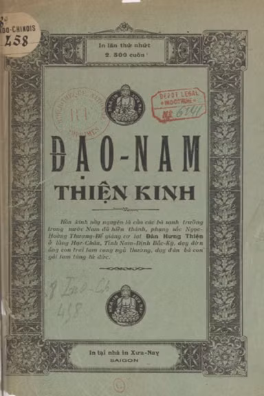 Kinh Đạo Nam - Một bản kinh độc đáo của người Việt -0