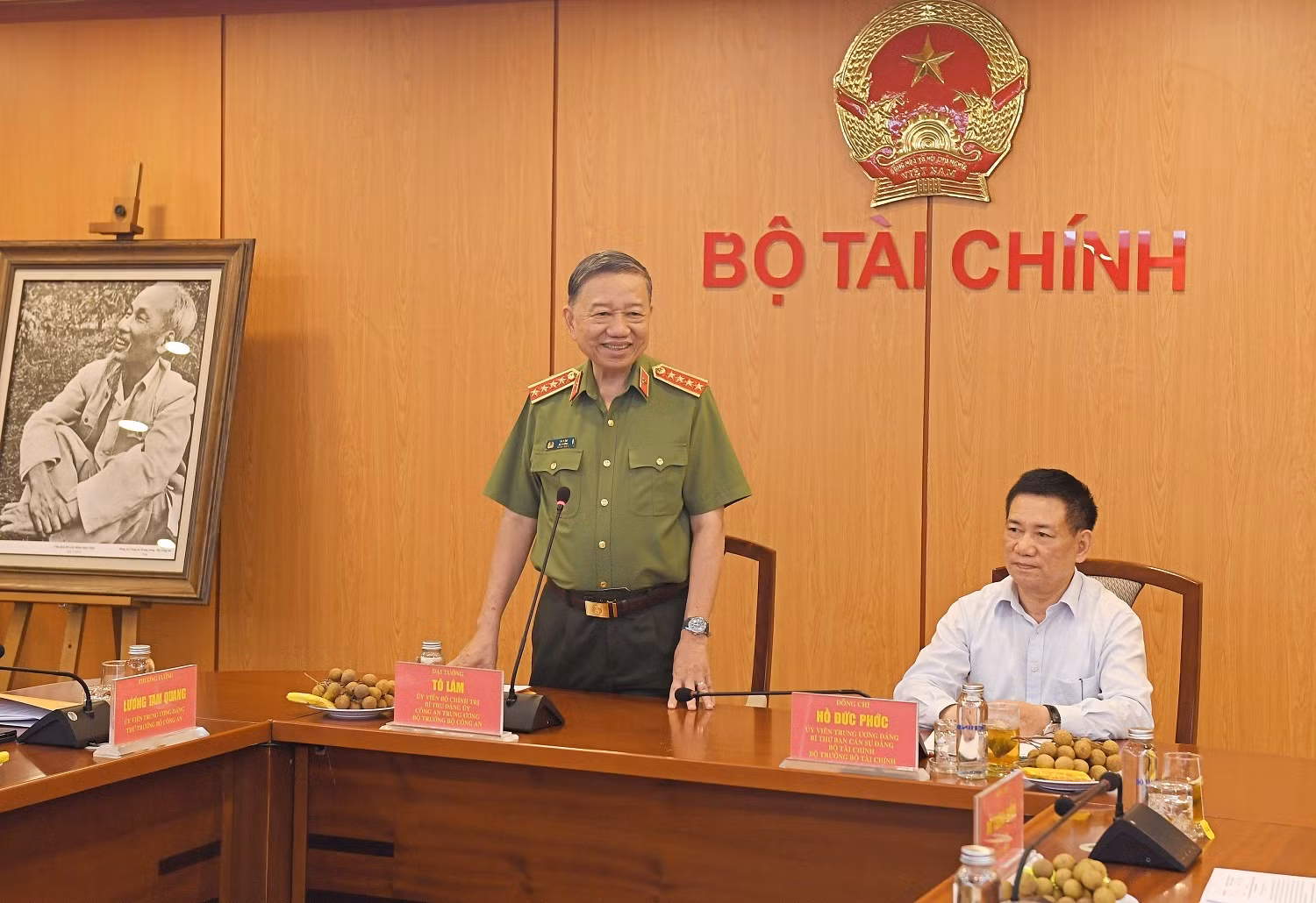 Tăng cường công tác phối hợp giữa Bộ Công an - Bộ Tài Chính -0