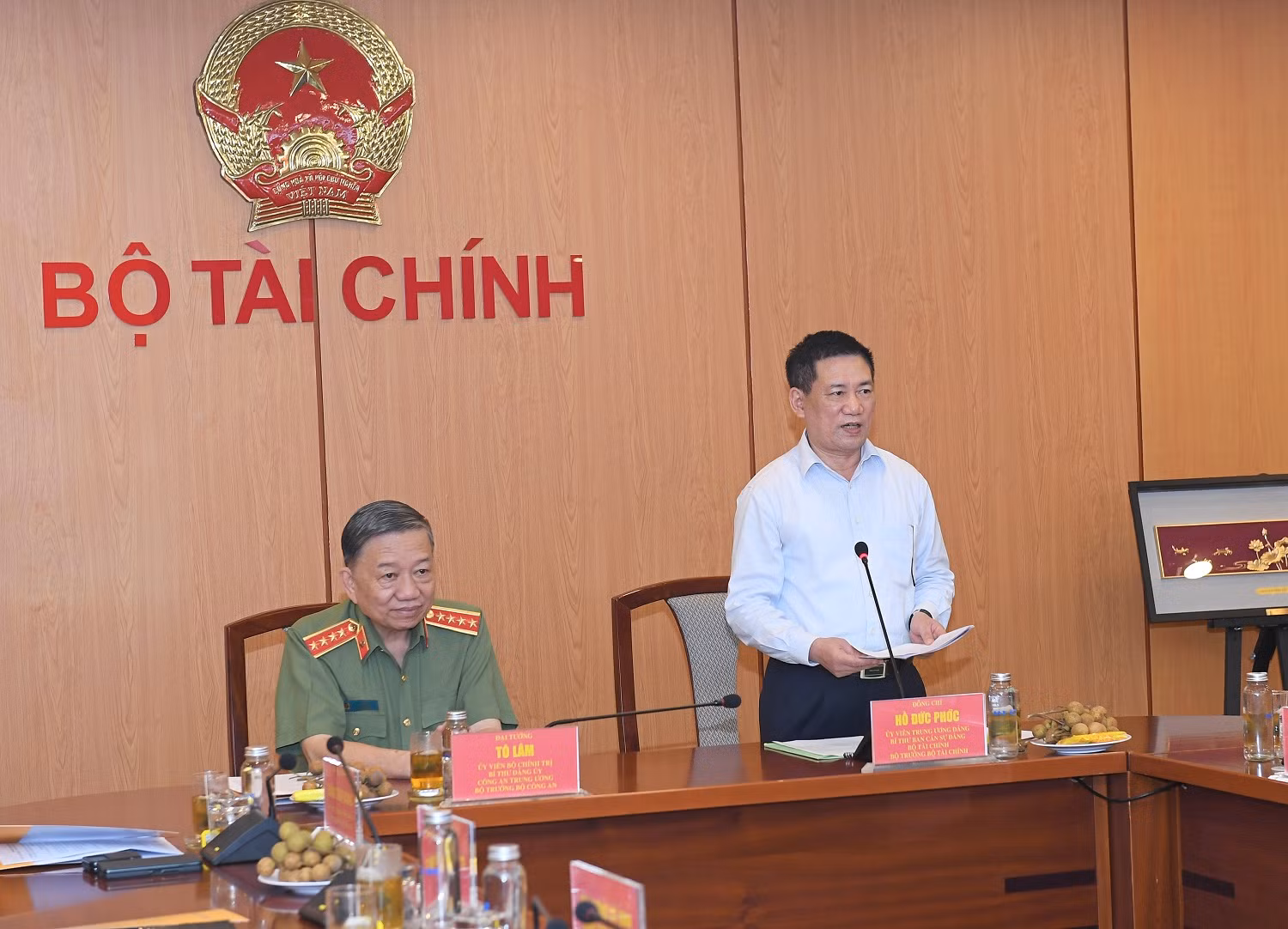 Tăng cường công tác phối hợp giữa Bộ Công an - Bộ Tài Chính -0