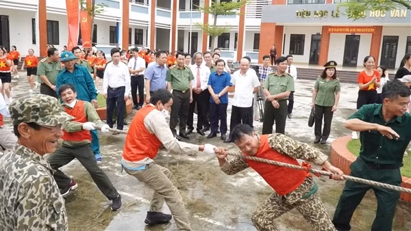 Sôi nổi ngày hội toàn dân bảo vệ ANTQ ở Tiền Hải, Thái Bình