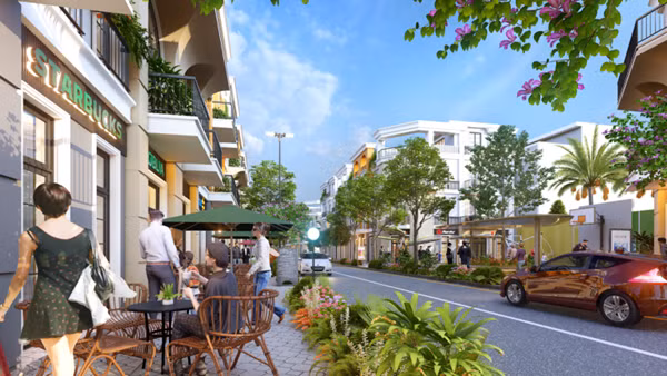 Shophouse trung tâm Tân Trụ dưới góc nhìn nhà kinh doanh