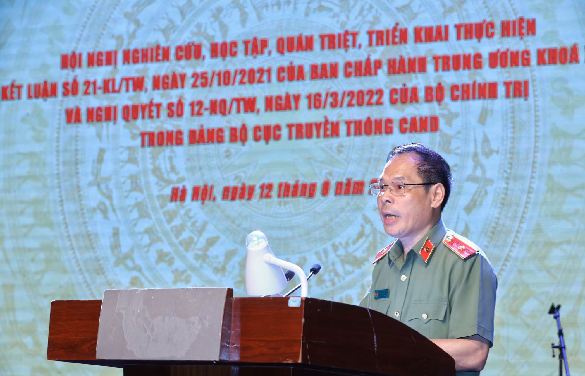 Đảng ủy Cục Truyền thông CAND tổ chức học tập, quán triệt các nghị quyết, kết luận -0