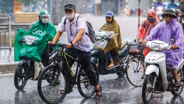 Miền Bắc mưa lớn, nguy cơ ngập lụt nhiều nơi