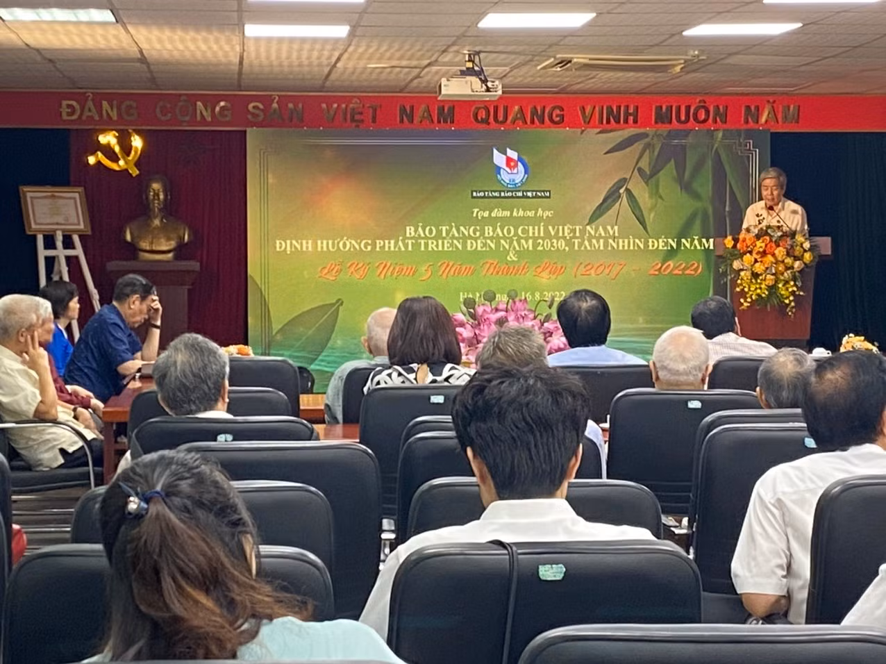 Tọa đàm và kỷ niệm 5 năm thành lập Bảo tàng Báo chí Việt Nam -0
