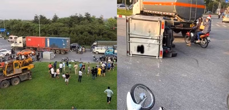 Tai nạn giao thông liên hoàn khiến 1 người tử vong -0