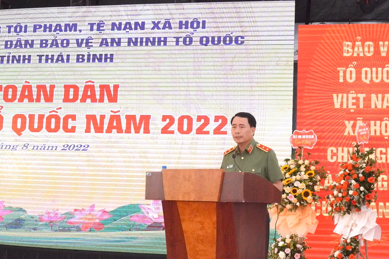 Sôi nổi Ngày hội toàn dân bảo vệ an ninh Tổ quốc xã An Ninh -0