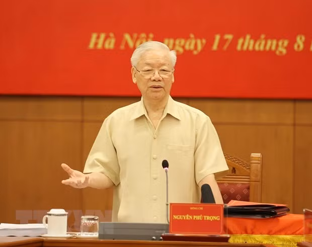 Tổng Bí thư: Đẩy nhanh tiến độ điều tra, xét xử các vụ án tham nhũng -0