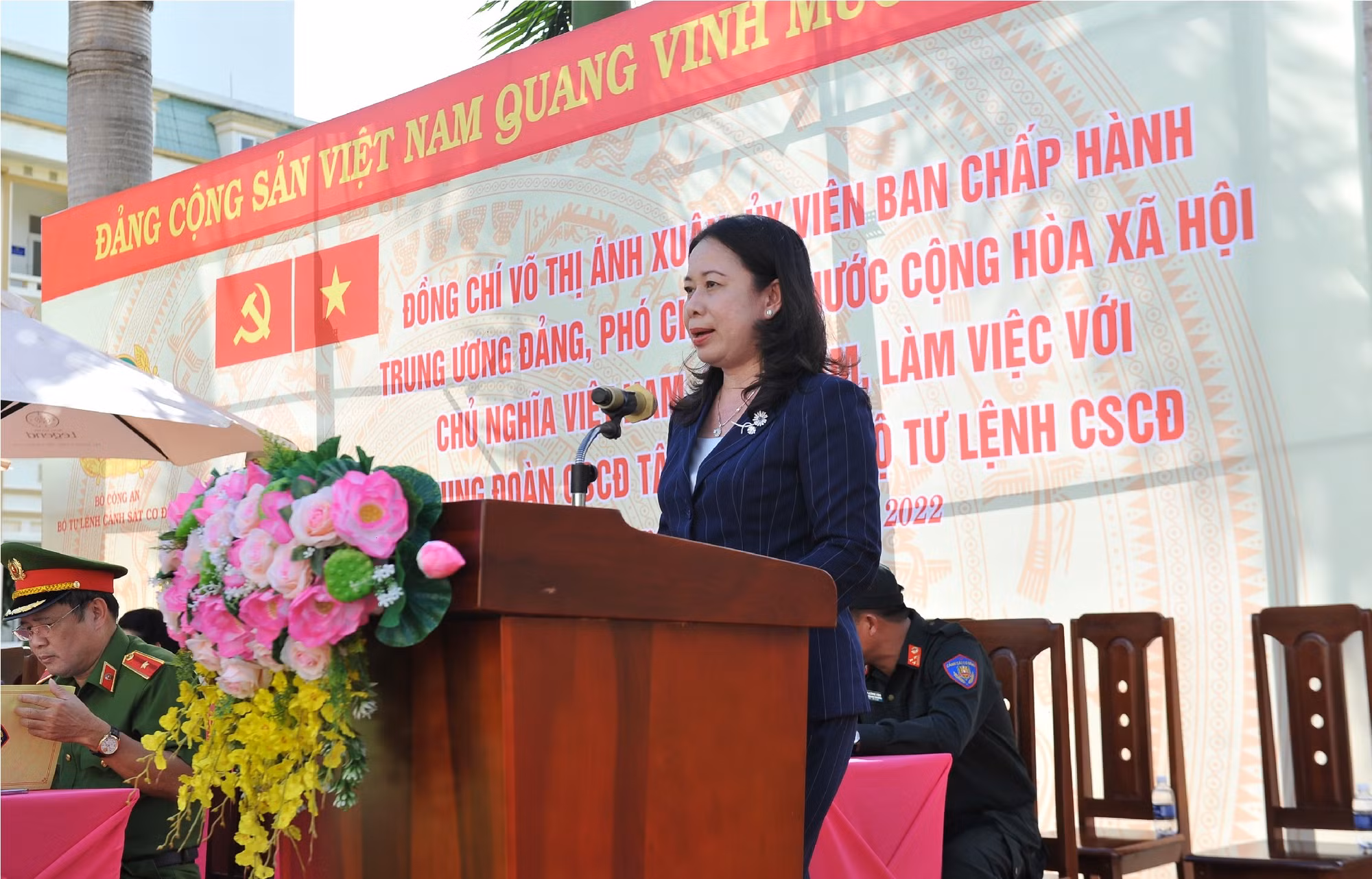 CSCĐ xứng đáng là “lá chắn thép” xung kích bảo vệ Đảng, Nhà nước và Nhân dân -0