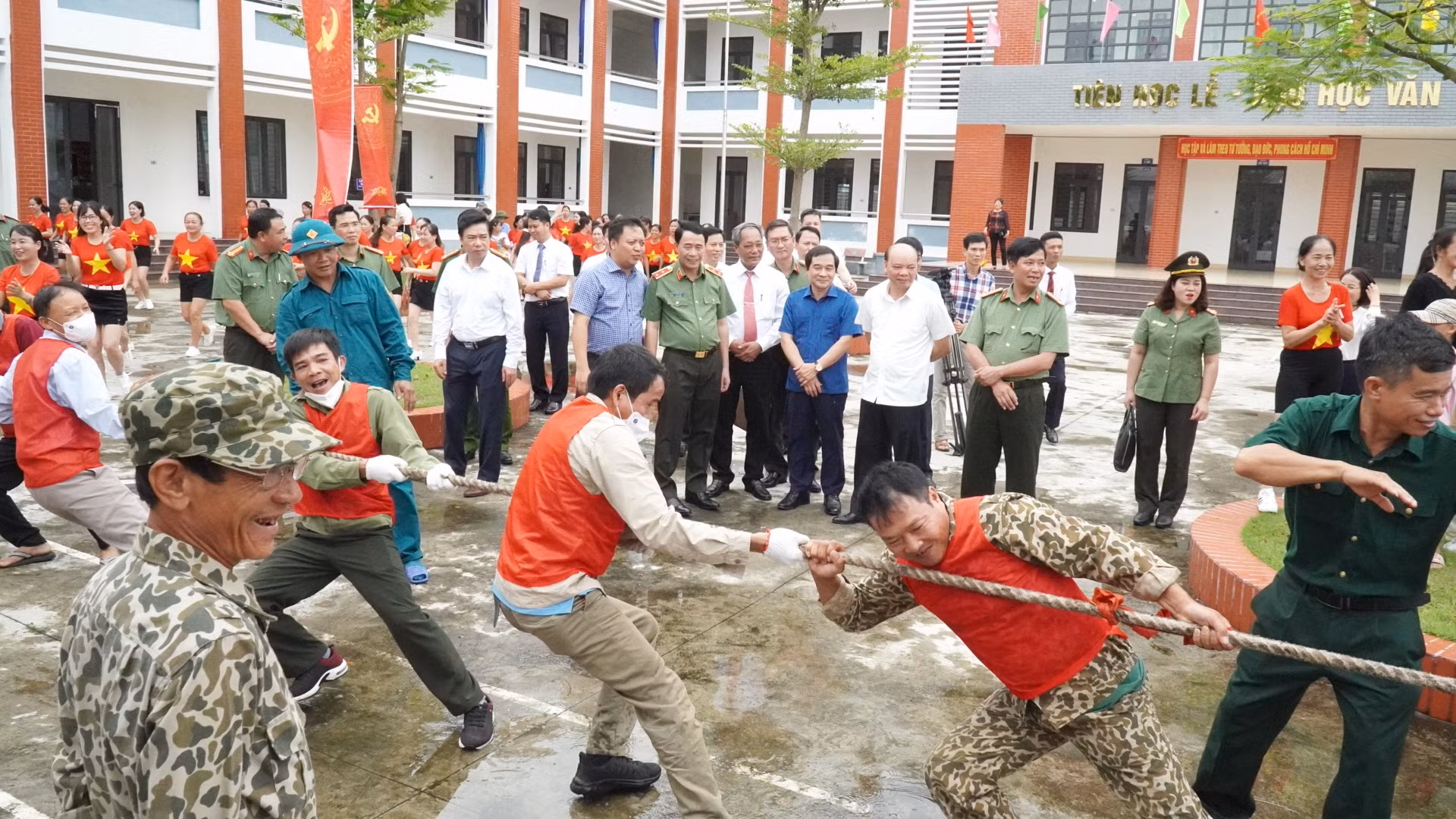 Sôi nổi Ngày hội toàn dân bảo vệ an ninh Tổ quốc xã An Ninh -1