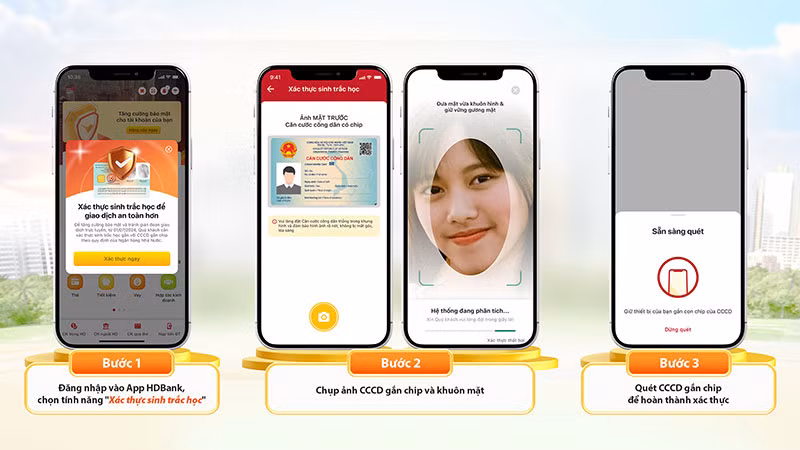 HDBank triển khai xác thực sinh trắc học để tăng cường an toàn giao dịch cho khách hàng -0