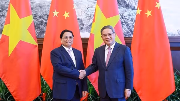 Thủ tướng Phạm Minh Chính hội đàm với Thủ tướng Trung Quốc Lý Cường