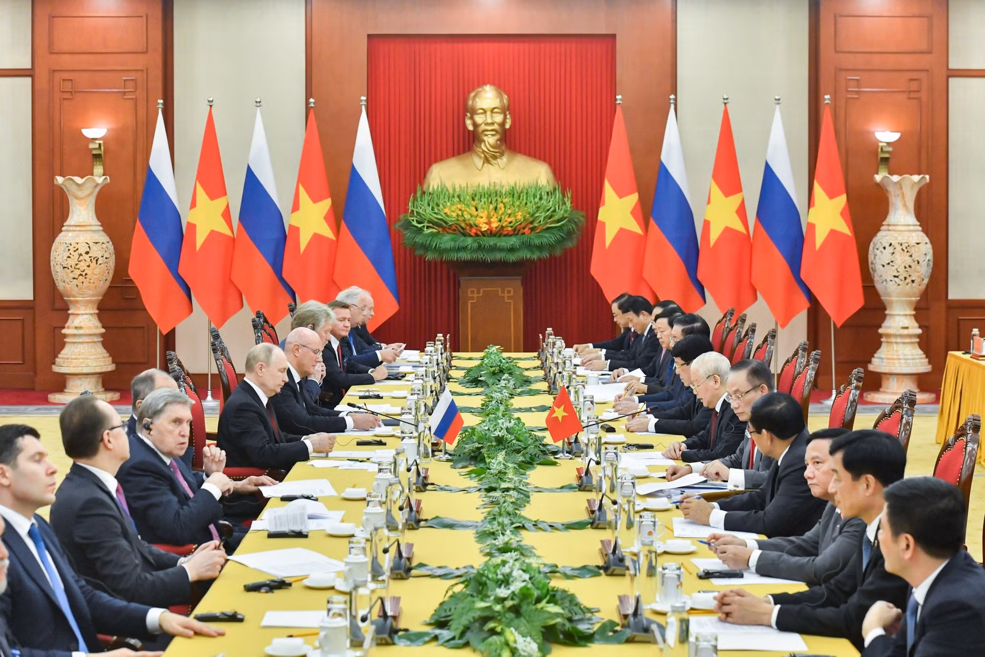 Tổng Bí thư Nguyễn Phú Trọng hội đàm cùng Tổng thống Vladimir Putin -0