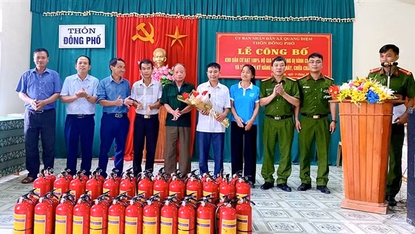 Hiệu quả từ các tổ liên gia an toàn PCCC