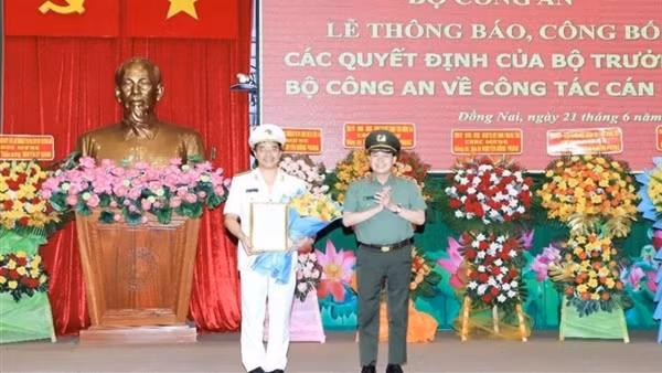 Điều động Đại tá Nguyễn Hồng Phong giữ chức Giám đốc Công an tỉnh Đồng Nai