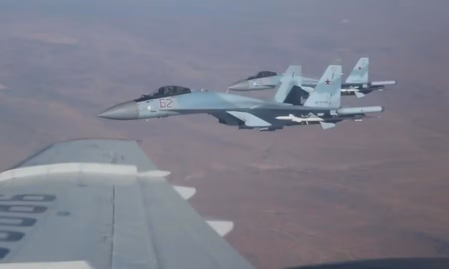 Nga tố Mỹ triển khai 3 UAV MQ-9 tiếp cận nguy hiểm Su-35 -0