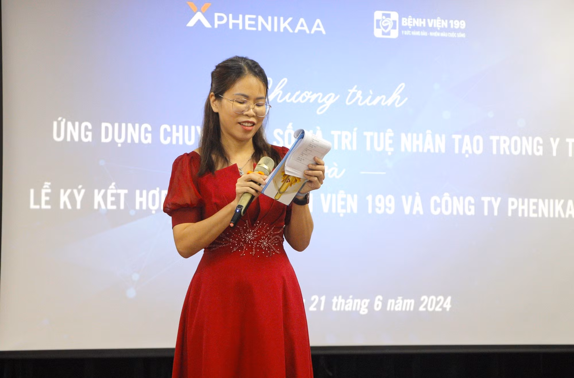 Ký kết hợp tác về ứng dụng chuyển đổi số và trí tuệ nhân tạo trong Y tế giữa Bệnh viện 199 và Công ty cổ phần Phenikaa –X -0