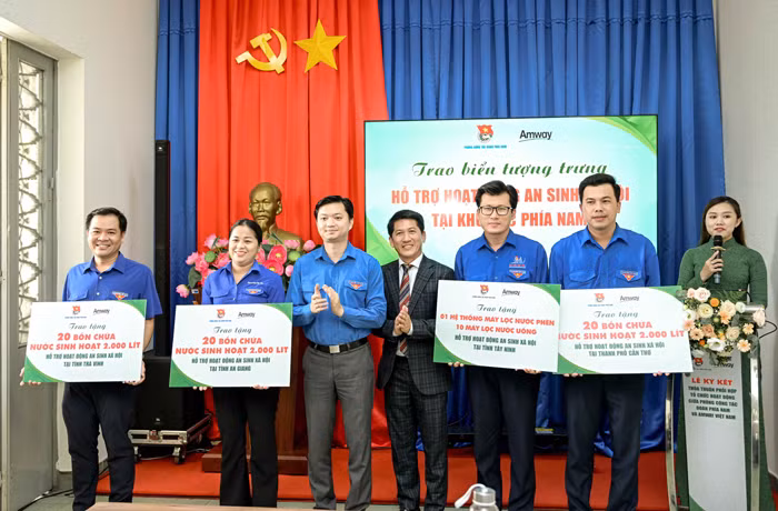 Amway Việt Nam hợp tác cùng Trung ương Đoàn Thanh niên Cộng sản Hồ Chí Minh thực hiện hoạt động cộng đồng trên toàn quốc -0