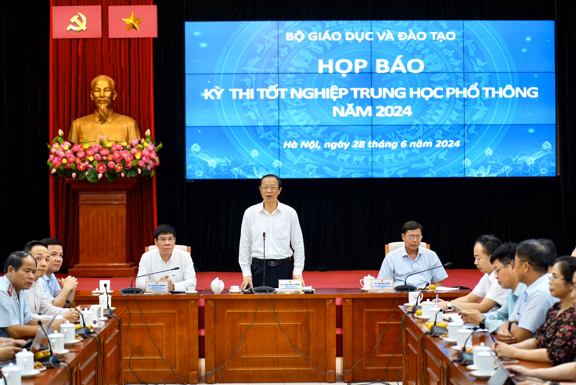 Kỳ thi tốt nghiệp THPT 2024: Chưa phát hiện tiêu cực, gian lận có tổ chức