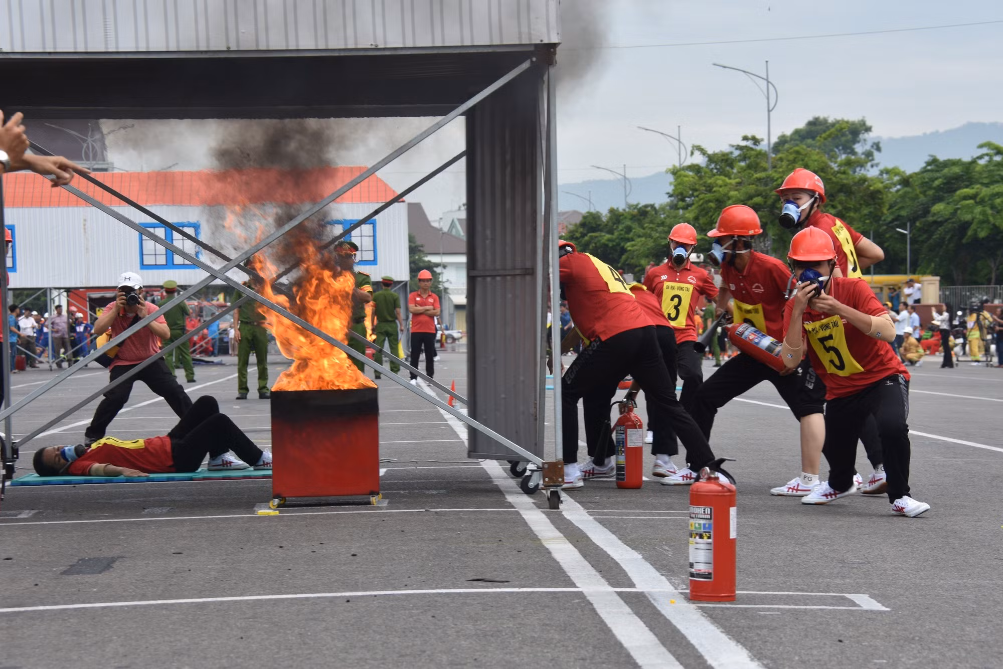 Tưng bừng Hội thi “Tổ liên gia an toàn PCCC” toàn quốc 2024, Cụm V - Đông Nam Bộ -0