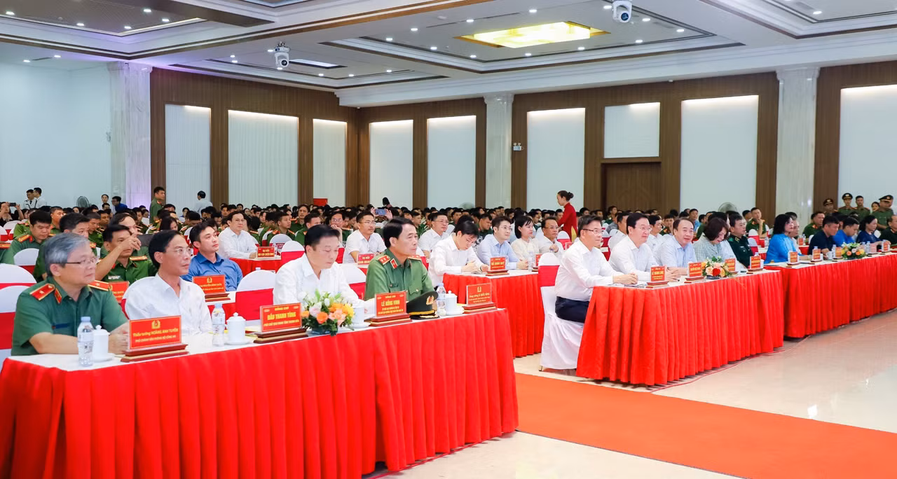 Thứ trưởng Lê Quốc Hùng dự Lễ mít tinh hưởng ứng Tháng hành động phòng, chống ma túy -0