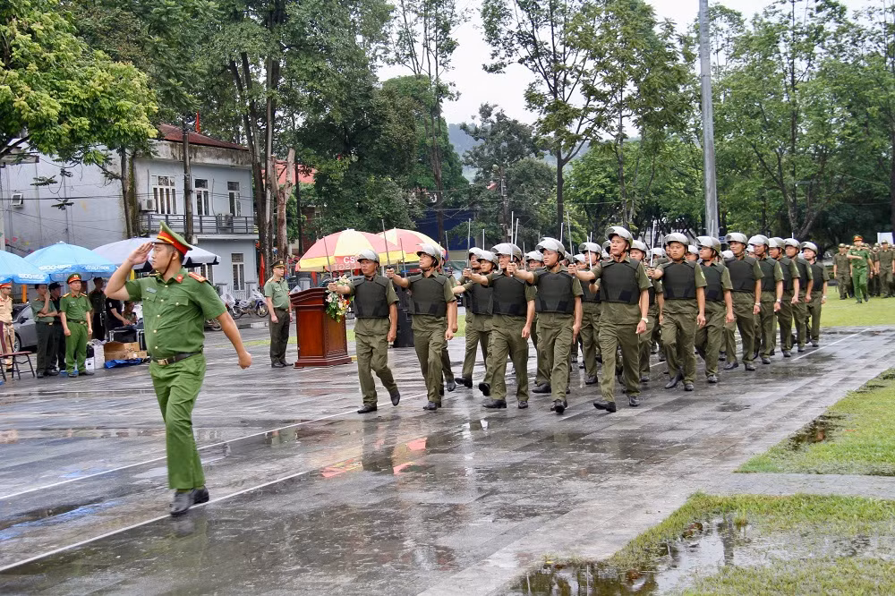 Công an tỉnh Lào Cai chuẩn bị Lễ ra mắt Lực lượng tham gia bảo vệ ANTT ở cơ sở -0