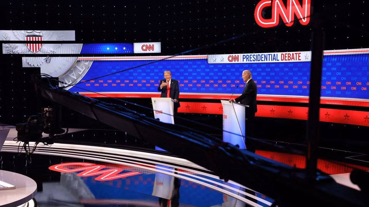 Ông Trump - Biden tranh luận nảy lửa -0