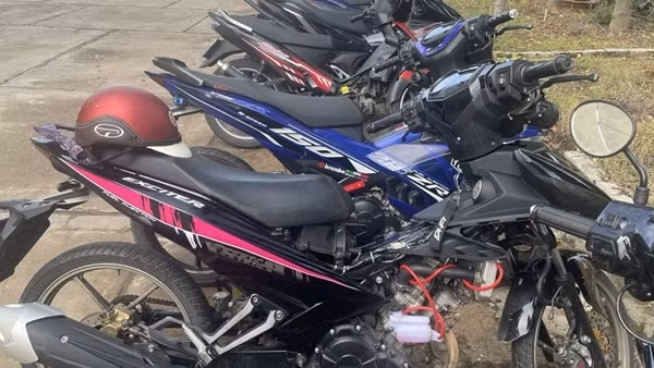 Ngăn chặn hơn 50 thanh, thiếu niên tụ tập đua xe trái phép