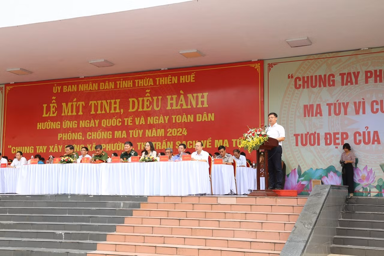 Thừa Thiên Huế xử lý 102 vụ hình sự ma túy trong 6 tháng đầu năm -0
