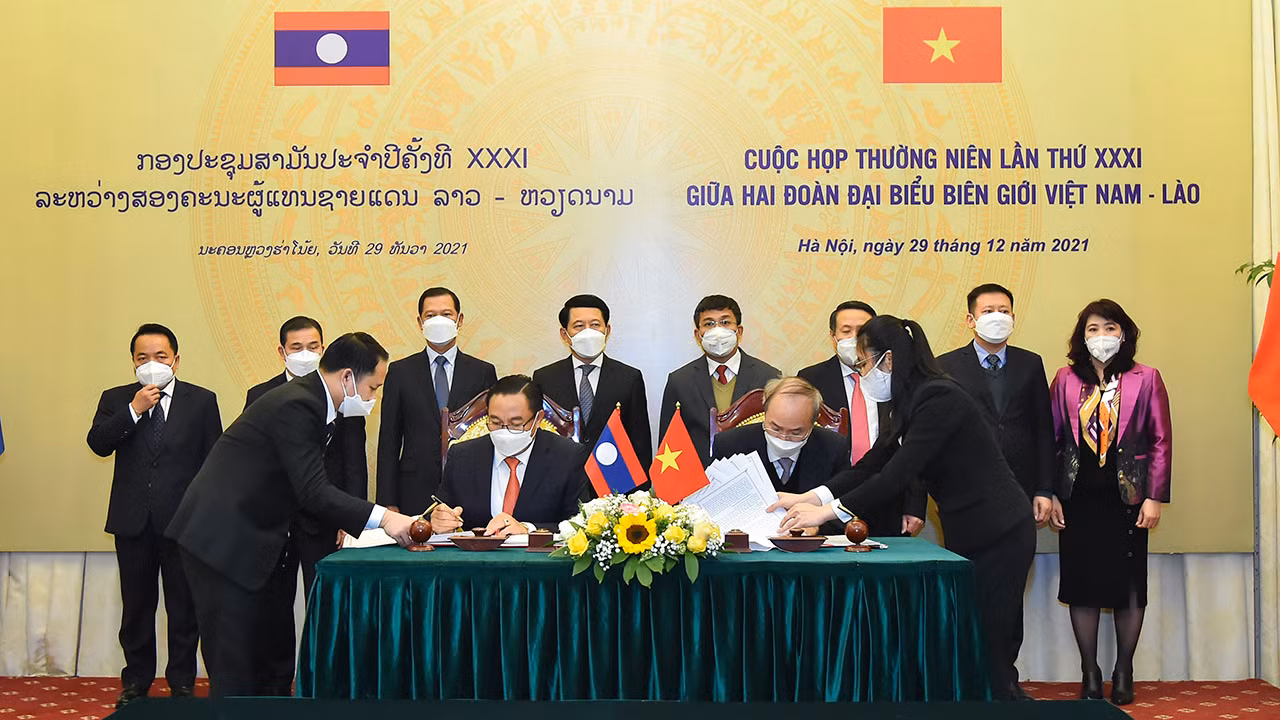Cuộc họp thường niên lần thứ 31 giữa hai Đoàn đại biểu biên giới Việt Nam – Lào -0