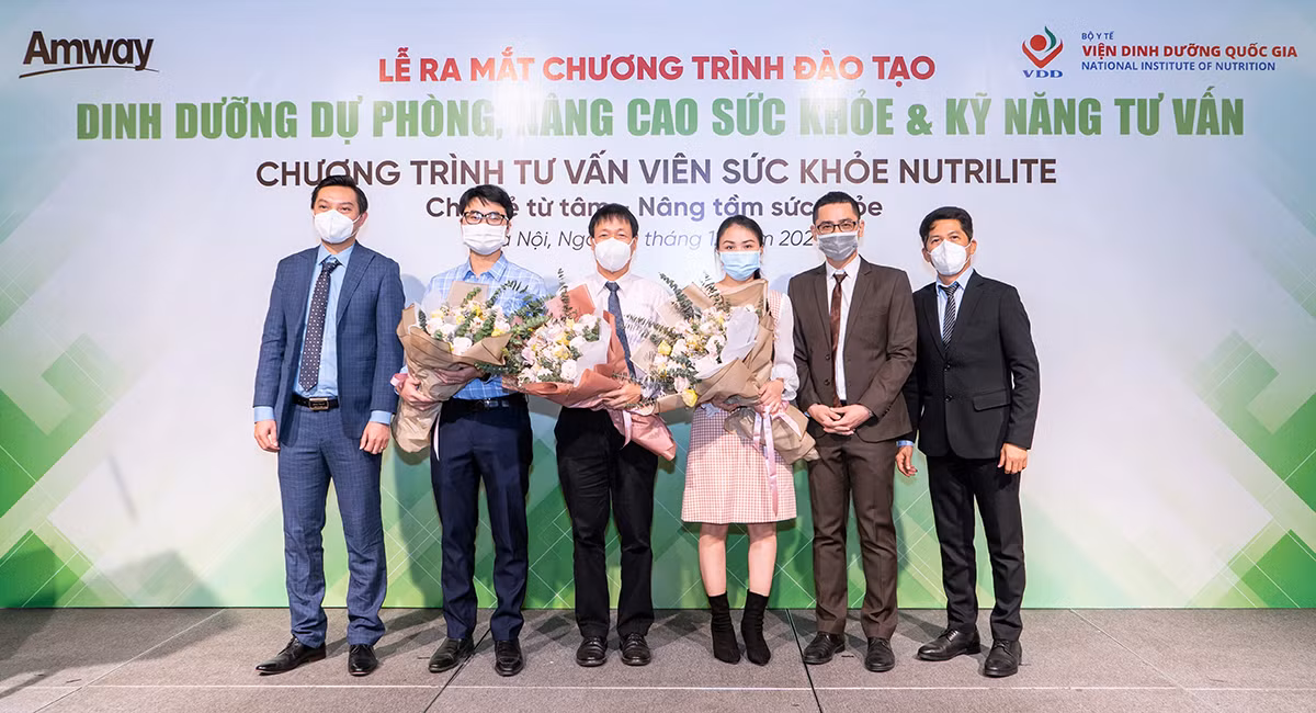 Amway và&nbsp;Viện Dinh dưỡng Quốc gia ra mắt chương trình đào tạo dinh dưỡng -0