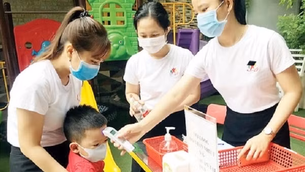 Đảm bảo an toàn đón trẻ mầm non đi học trở lại ảnh 2