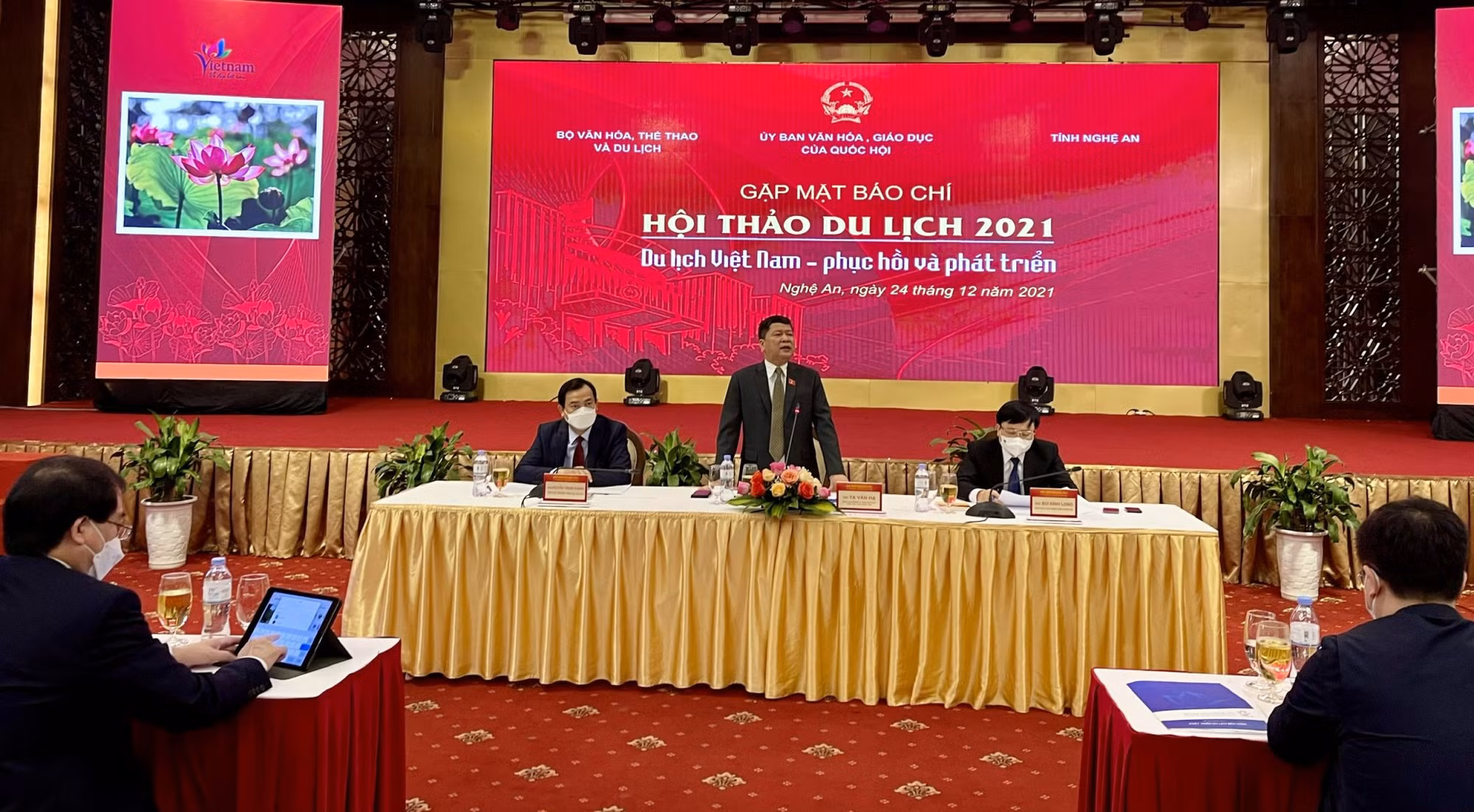 Họp Báo công bố về Hội thảo du lịch 2021