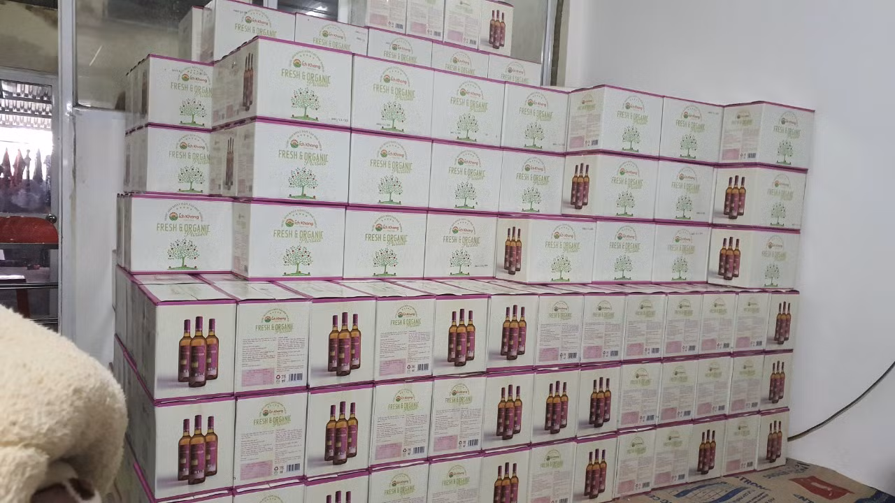 Thu giữ gần 10.000 sản phẩm dấm táo giảm cân -1