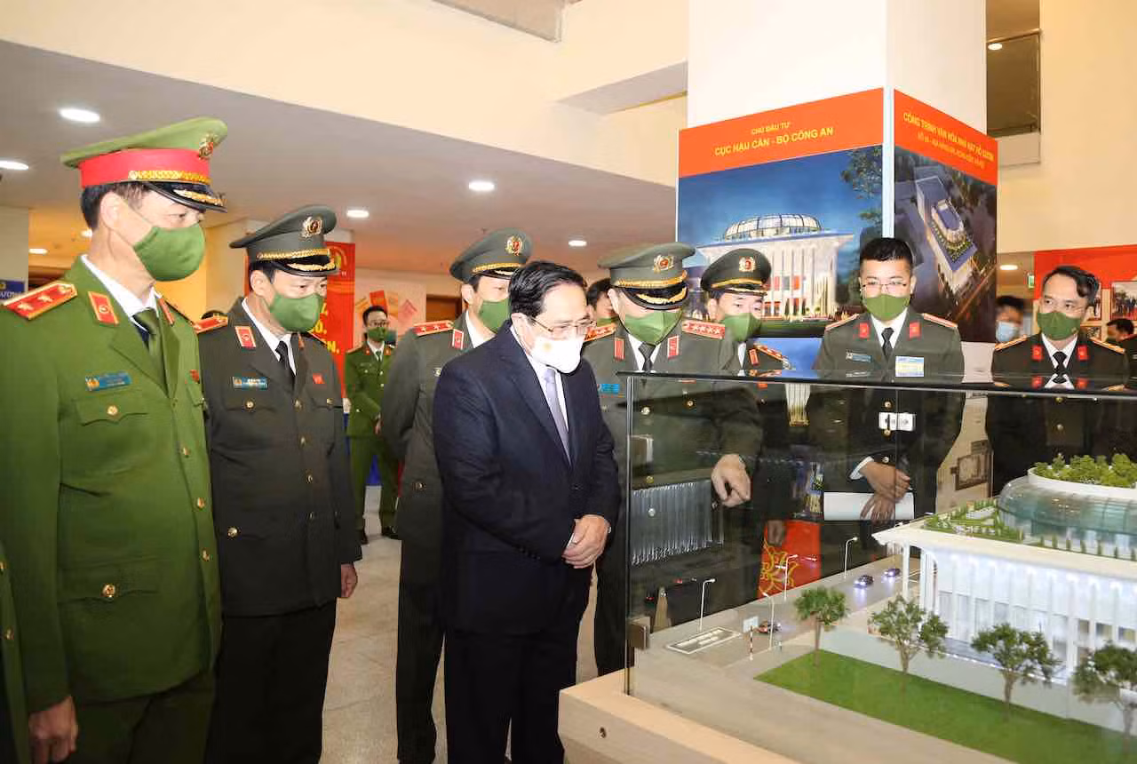 Thủ tướng Phạm Minh Chính dự khai mạc Hội nghị Công an toàn quốc lần thứ 77 -0