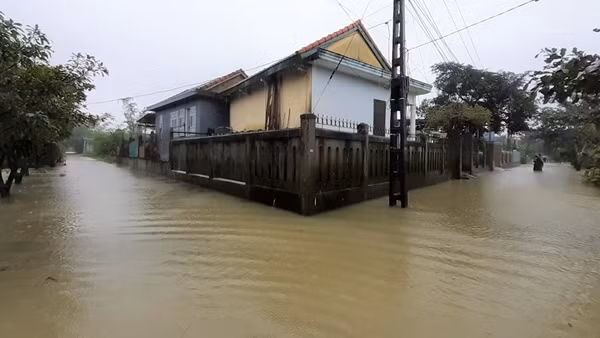 Nhiều tuyến đường trung tâm Đà Nẵng ngập sâu sau trận mưa lớn ảnh 8
