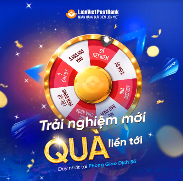 Trải nghiệm dịch vụ tại phòng giao dịch thông minh của LienVietPostBank với nhiều phần quà hấp dẫn -0
