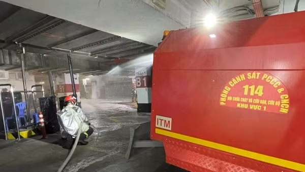 Cháy chợ vải Ninh Hiệp ảnh 10