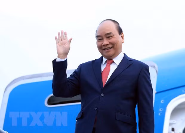 Chủ tịch nước Nguyễn Xuân Phúc lên đường thăm cấp Nhà nước tới Vương quốc Campuchia -0