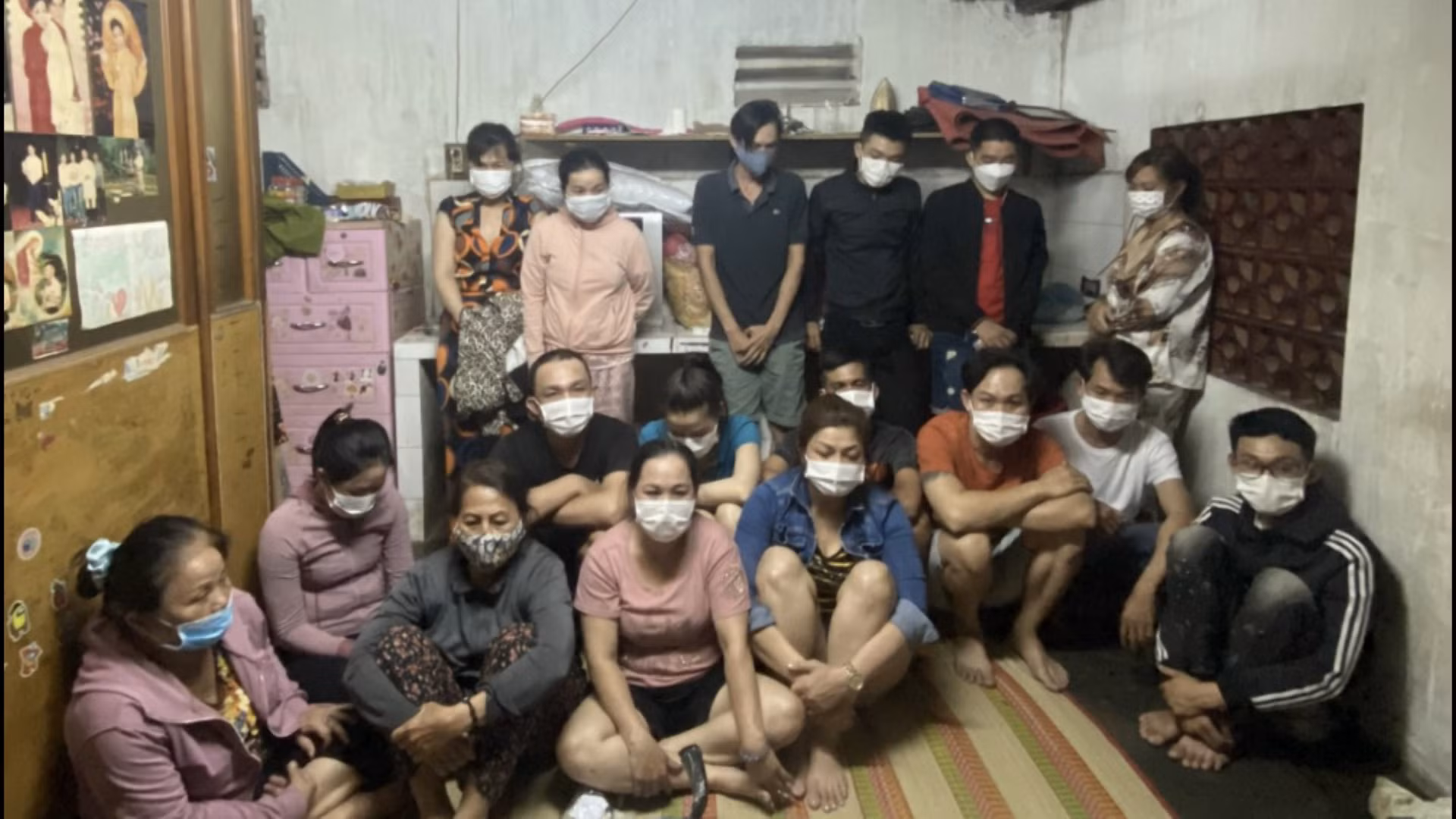 Phá sòng bạc có người nhiễm COVID-19 -0