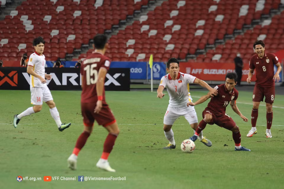 Thái Lan 0-0 Việt Nam (hiệp 1): Quyết chiến vì danh dự -0