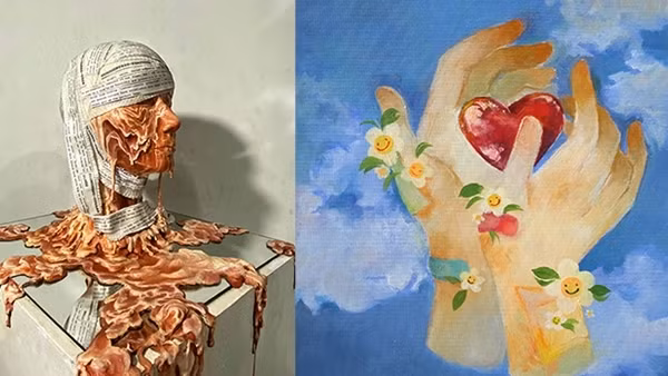 Vinschool tổ chức triển lãm “Thầm thì” – lời tự sự của tâm hồn giới trẻ
