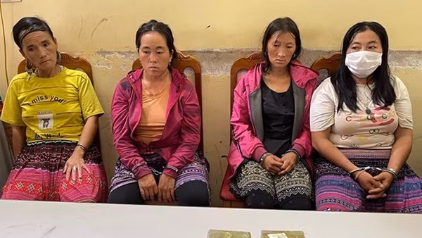 Tóm gọn 6 “nữ quái” buôn bán vận chuyển ma tuý