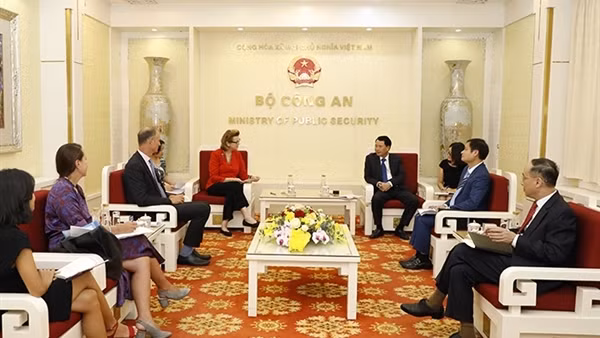 Thúc đẩy quan hệ tốt đẹp giữa Bộ Công an Việt Nam - UNDP